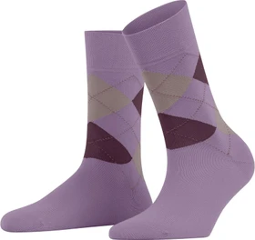 Falke Sensitive Argyle Socken lavender (Damen)