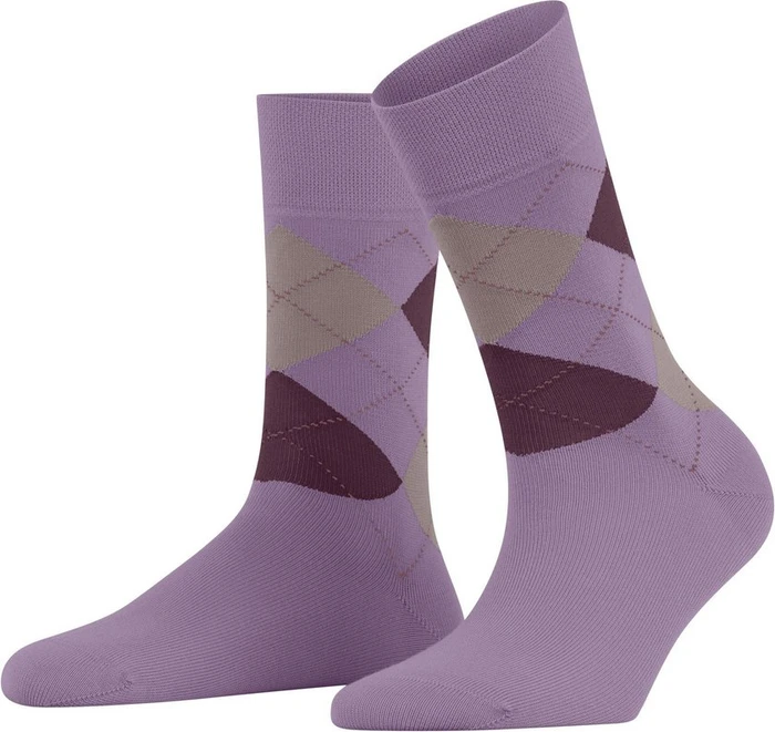 Falke Sensitive Argyle Socken lavender (Damen)