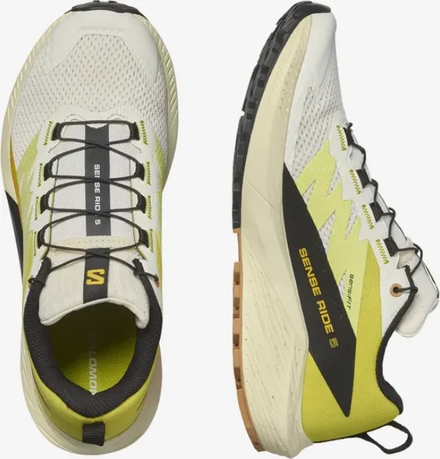Salomon Sense Ride 5 vanilla ice/sulphur spring/black (Damen)