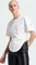 adidas by Stella McCartney Sportswear Curved Hem T-Shirt kurzarm weiß/schwarz (Damen) Vorschaubild