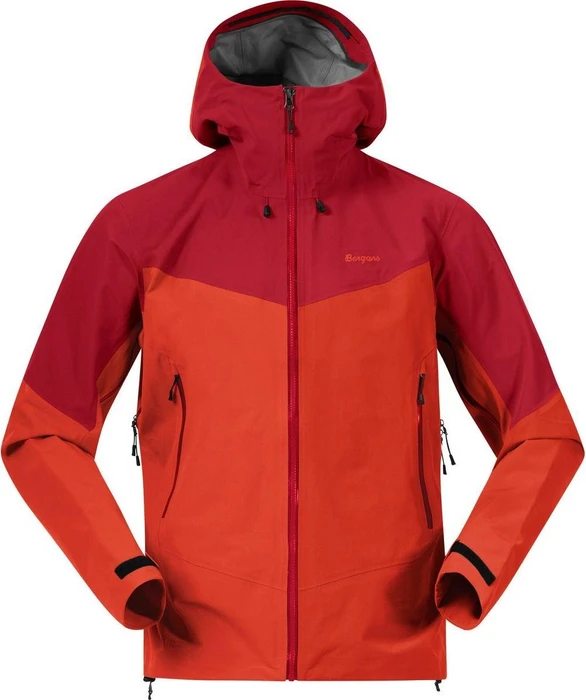 Bergans Rabot Alpine 3L Shell Funktionsjacke lava/red (Herren)