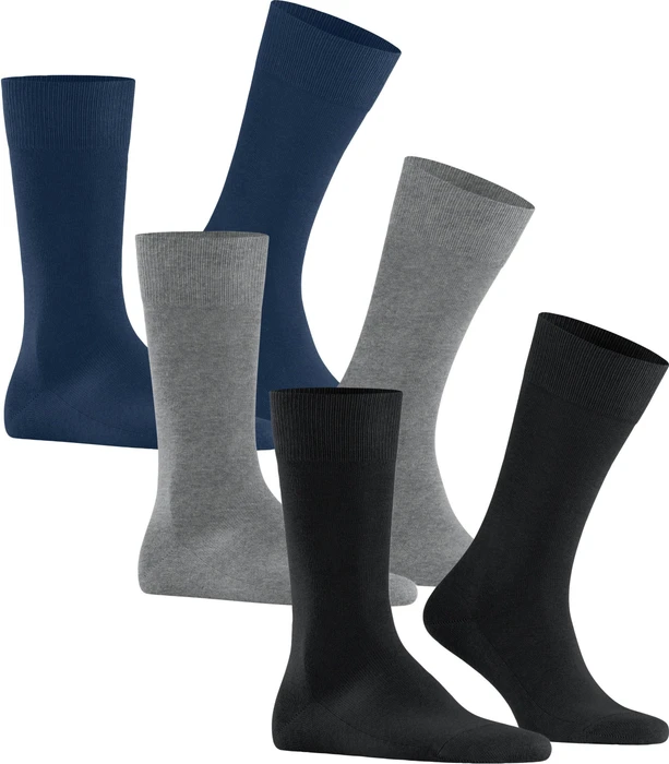 Falke Family Socken sortiment, 3 Paare (Herren)
