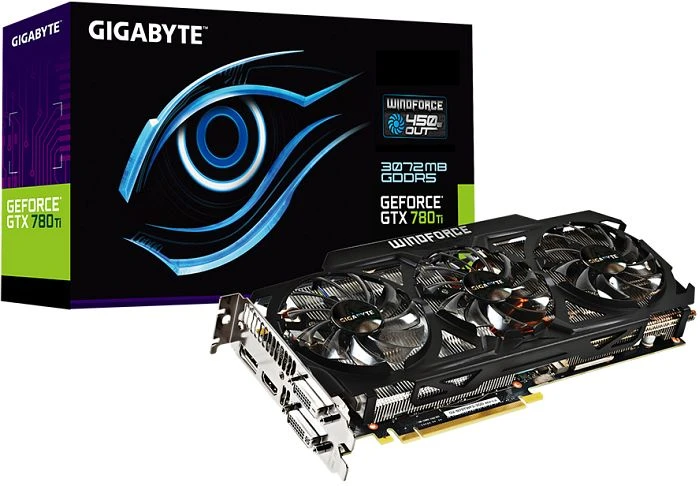 GIGABYTE GeForce GTX 780 Ti Windforce 3X, 3GB GDDR5, 2x DVI, HDMI, DP