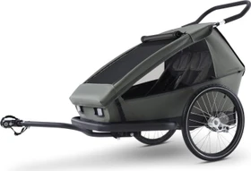 Croozer Kid Ellma 2 Fahrradanhänger moss green