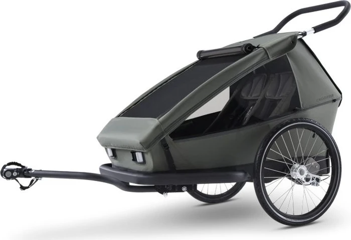 Croozer Kid Ellma 2 Fahrradanhänger moss green