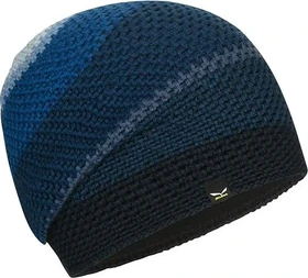 Salewa Sella Merino Mütze blue stripes