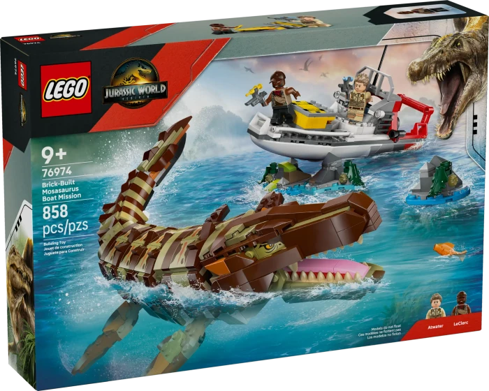 LEGO Jurassic World - Mosasaurier: Die Bootmission