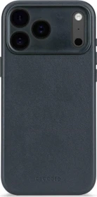 Decoded Leather Back Cover für Apple iPhone 17 Pro navy shadow