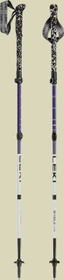 Leki Skysolo FX Carbon Compact Stöcke white/bluepurple/black
