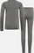 Odlo Natural Merino 200 Base Layer Set grey melange (Junior) Vorschaubild