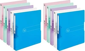 Herlitz easy orga to go Ringbuch 2-Ring, 25mm, A4, flieder/transparent