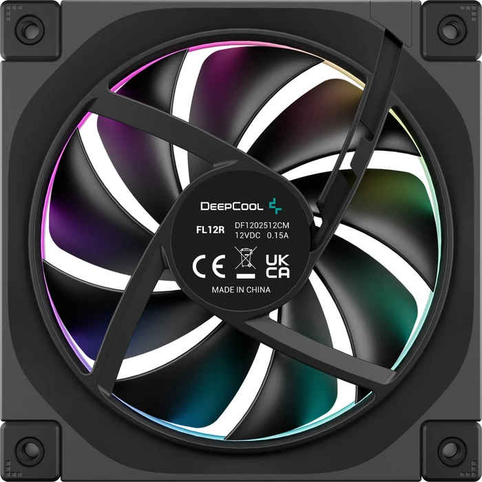 DeepCool FL12R, schwarz, 120mm, 3er-Pack
