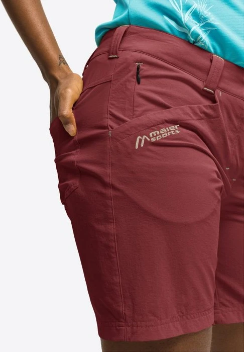 Maier Sports Lulaka Bermuda Hose kurz sun dried tomato/brown rice (Damen)