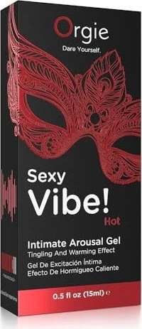 Orgie Sexy Vibe! Hot Liquid Vibrator Stimulationsgel, 15ml