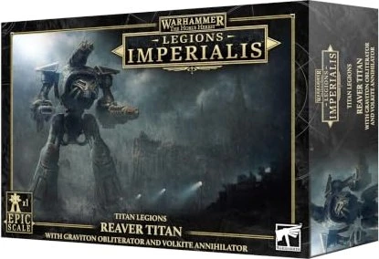 Games Workshop Warhammer The Horus Heresy: Legions Imperialis - Titan Legions - Reaver Titan with Graviton Obliterator and Volkite Annihilator