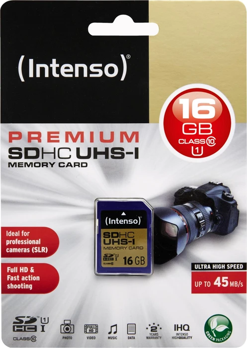 Intenso Premium R45 16GB, UHS-I U1, Class 10