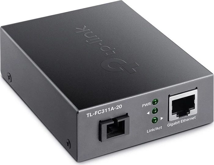 TP-Link Gigabit WDM Media Converter, RJ-45, SC-Simplex SM 20km