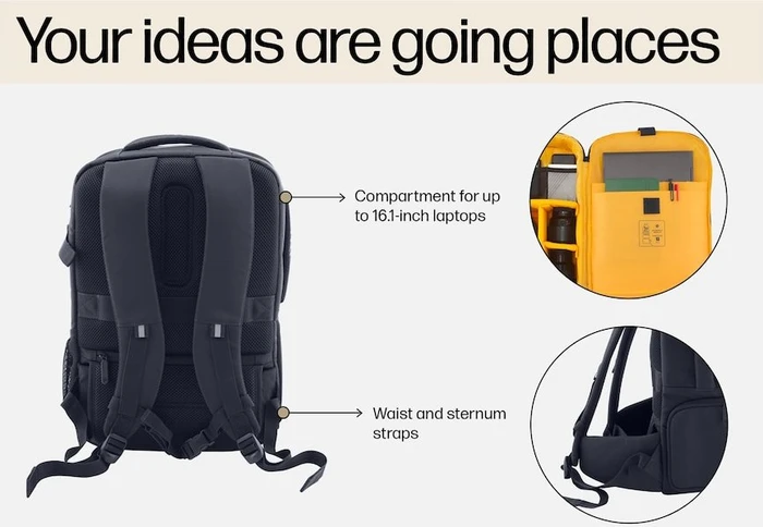HP Creator Notebook Rucksack 16.1" dunkelblau