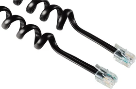 Hama Telefonkabel 4p4c auf 4p4c, 1.5m, schwarz