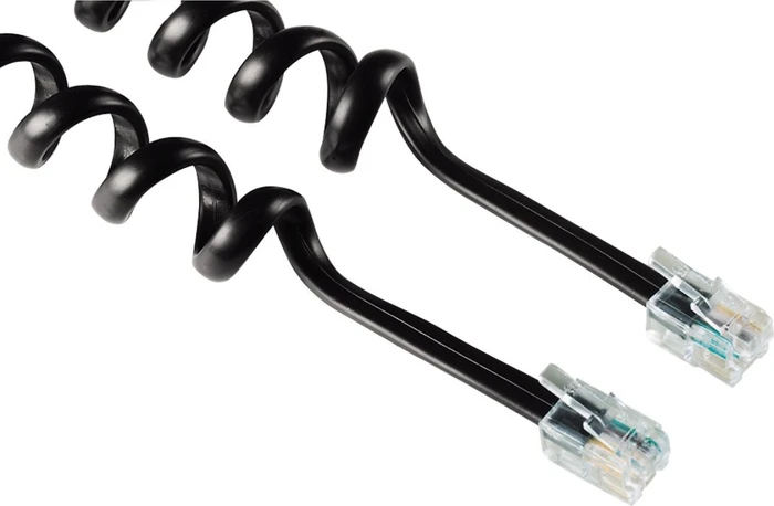 Hama Telefonkabel 4p4c auf 4p4c, 1.5m, schwarz