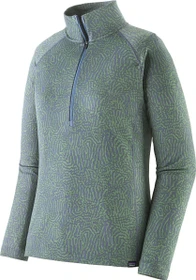Patagonia Capilene Midweight Zip-Neck Funktionsshirt langarm sea run: barnacle blue (Damen)