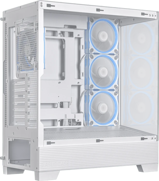 ASUS A31 Plus TG ARGB White, Glasfenster