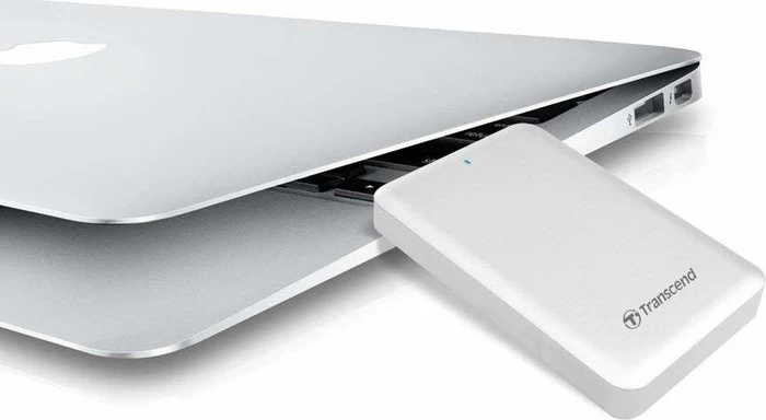 Transcend StoreJet 300 Portable Hard Drive, 2TB, USB 3.0 Micro-B/Thunderbolt 1 / Mini DisplayPort 1.1a