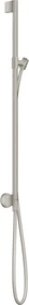 Hansgrohe Axor One Brausestange mit Wandanschluss und Brauseschlauch edelstahloptik