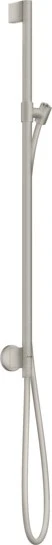 Hansgrohe Axor One Brausestange mit Wandanschluss und Brauseschlauch edelstahloptik