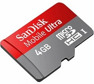 SanDisk Ultra R30 4GB, Class 6