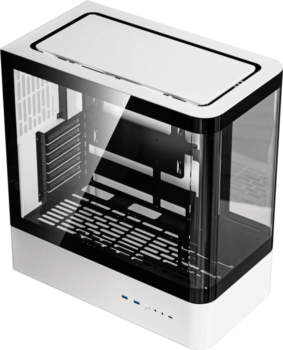 DarkFlash HM1 White, Glasfenster