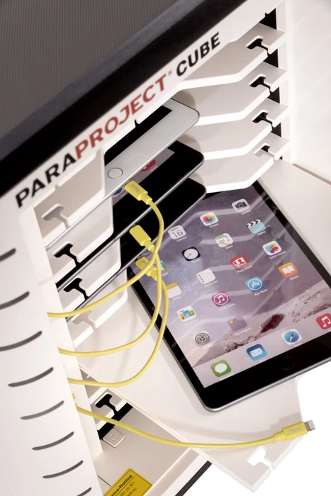 Parat Paraproject Cube U10 Lade-/Synchronisierungs-/Aufbewahrungs-Station, 10 iPads bis 11.6", Lightning, EU-Version
