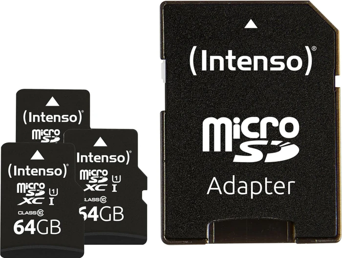 Intenso Premium R90 64GB Kit, UHS-I U1, Class 10, 5er-Pack