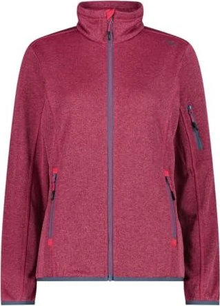 CMP Knit-Tech Fleece Jacke magenta/darker (Damen)
