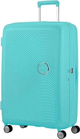 American Tourister Soundbox Spinner erweiterbar L poolside blue