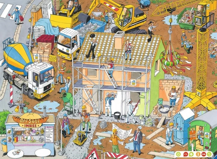 Ravensburger tiptoi Puzzle: Puzzeln, Entdecken, Erleben: Die Baustelle