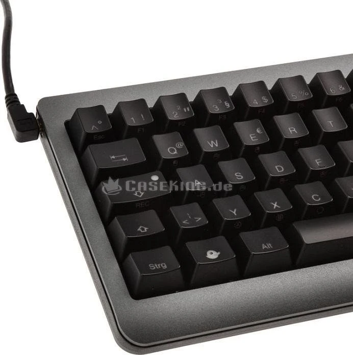 Ducky Mini grau, MX BROWN, USB, DE