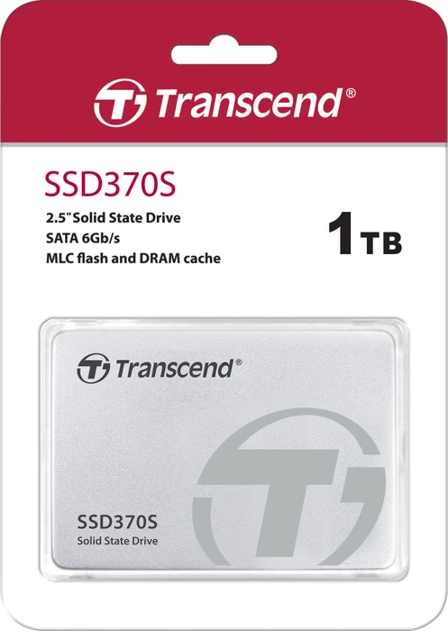 Transcend SSD370S 1TB, 2.5" / SATA 6Gb/s