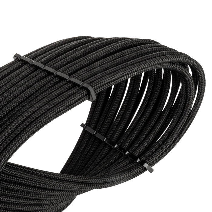 BitFenix Alchemy 3x 8-Pin PCIe Aluminum Comb Extensions Cable Kit, Verlängerungs-Kit für Netzteile, schwarz