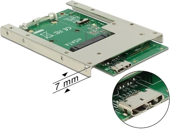 DeLOCK USB -> mSATA