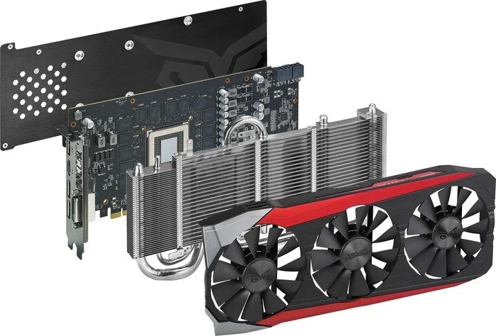 ASUS Strix Radeon R9 390, STRIX-R9390-DC3OC-8GD5-GAMING, 8GB GDDR5, DVI, HDMI, 3x DP