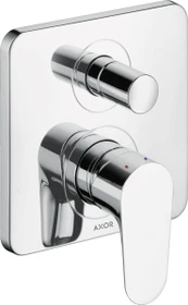 Hansgrohe Axor Citterio M Wannenmischerarmatur mit Sicherung chrom