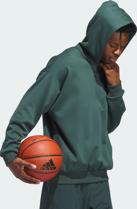 adidas Basketball Hoodie mineral green