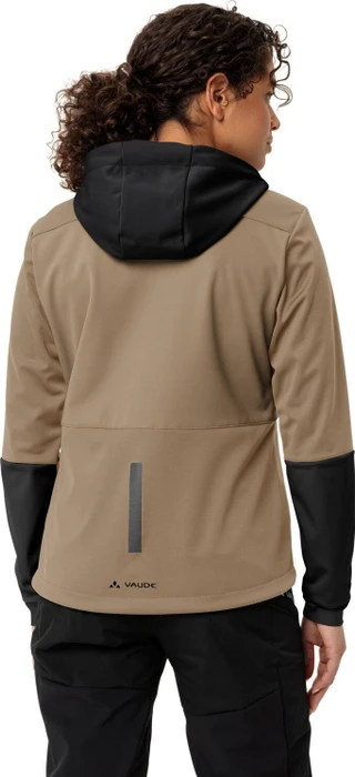 Vaude Qimsa Hooded Softshell Fahrradjacke oat (Damen)
