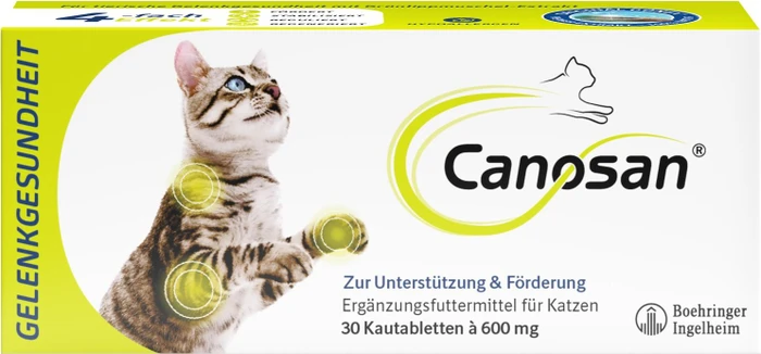 Canosan Kautabletten für Katzen, 30 Stück
