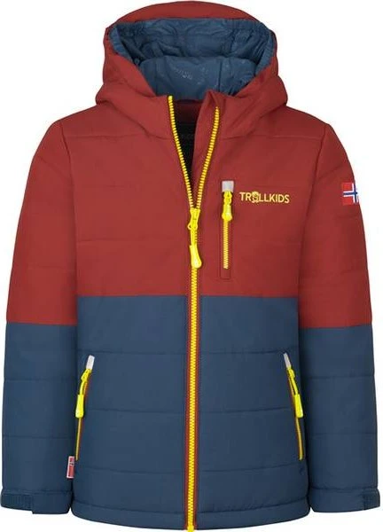Trollkids Hemsedal Snow XT Skijacke carmin red (Junior)
