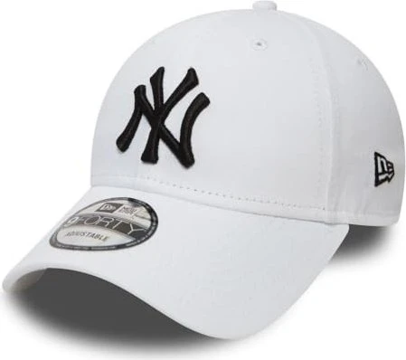 New Era 9FORTY New York Yankees Kappe weiß (Junior)