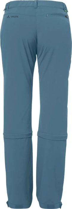 Vaude Farley Stretch Capri T-Zip II Zip-Off Hose lang blaugrau (Damen)
