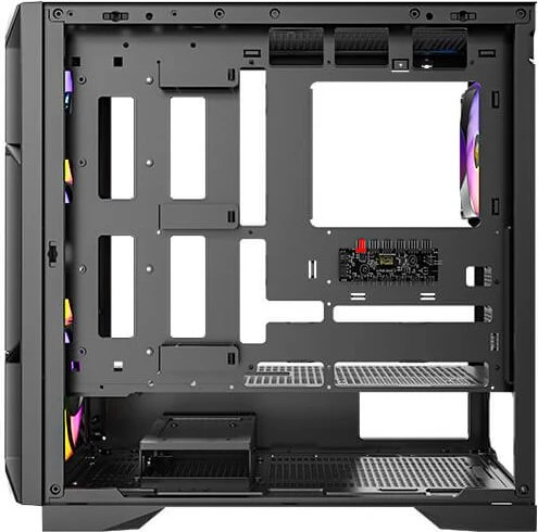 Antec AX1000 ARGB, schwarz, Glasfenster