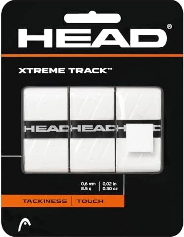 Head Xtremetrack Overgrip Griffband weiß, 3 Stück
